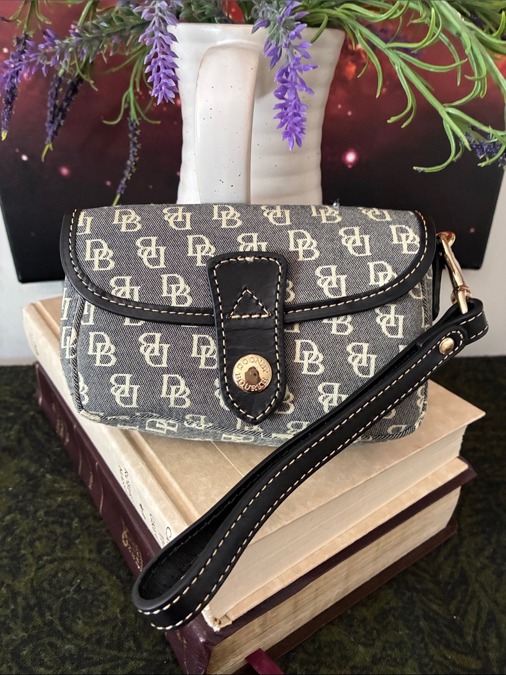 Dooney & Bourke Monogram Wristlet